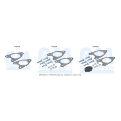 Exhaust Pipe Fitting Kit BM CATALYSTS FK50029 BM CATALYSTS