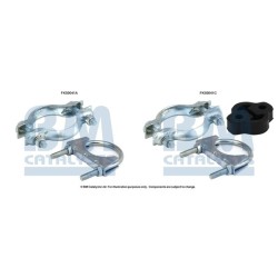 Exhaust Pipe Fitting Kit BM CATALYSTS FK50041 BM CATALYSTS