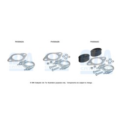 Exhaust Pipe Fitting Kit BM CATALYSTS FK50042 BM CATALYSTS
