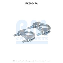 Exhaust Pipe Fitting Kit BM CATALYSTS FK50047