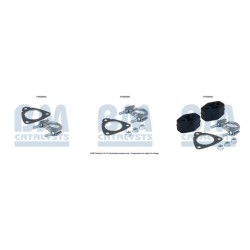 Exhaust Pipe Fitting Kit BM CATALYSTS FK50056 BM CATALYSTS