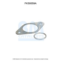 Exhaust Pipe Fitting Kit BM CATALYSTS FK50059