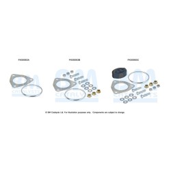 Exhaust Pipe Fitting Kit BM CATALYSTS FK50063 BM CATALYSTS