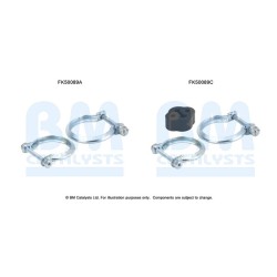 Exhaust Pipe Fitting Kit BM CATALYSTS FK50089 BM CATALYSTS