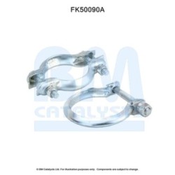 Exhaust Pipe Fitting Kit BM CATALYSTS FK50090