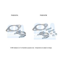 Exhaust Pipe Fitting Kit BM CATALYSTS FK50107