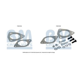 Exhaust Pipe Fitting Kit BM CATALYSTS FK50133