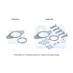 Exhaust Pipe Fitting Kit BM CATALYSTS FK50147