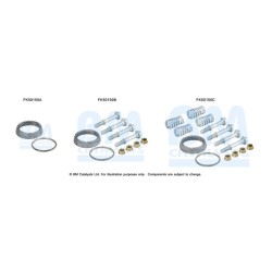 Exhaust Pipe Fitting Kit BM CATALYSTS FK50150 BM CATALYSTS