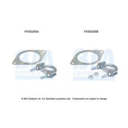 Exhaust Pipe Fitting Kit BM CATALYSTS FK50205
