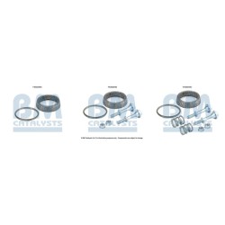 Exhaust Pipe Fitting Kit BM CATALYSTS FK50244 BM CATALYSTS