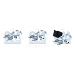 Exhaust Pipe Fitting Kit BM CATALYSTS FK50248 BM CATALYSTS
