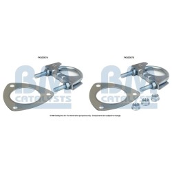 Exhaust Pipe Fitting Kit BM CATALYSTS FK50267