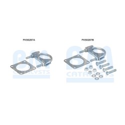 Exhaust Pipe Fitting Kit BM CATALYSTS FK50287