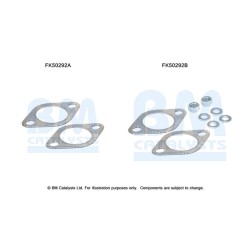 Exhaust Pipe Fitting Kit BM CATALYSTS FK50292