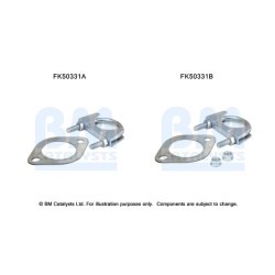 Exhaust Pipe Fitting Kit BM CATALYSTS FK50331