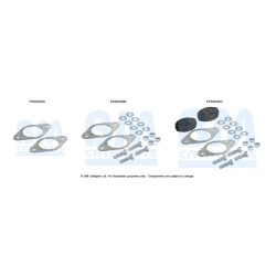 Exhaust Pipe Fitting Kit BM CATALYSTS FK50332 BM CATALYSTS