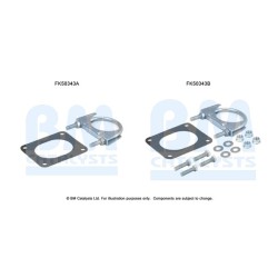 Exhaust Pipe Fitting Kit BM CATALYSTS FK50343