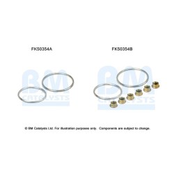 Exhaust Pipe Fitting Kit BM CATALYSTS FK50354