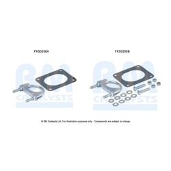 Exhaust Pipe Fitting Kit BM CATALYSTS FK50356