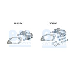 Exhaust Pipe Fitting Kit BM CATALYSTS FK50358