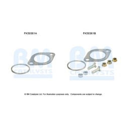 Exhaust Pipe Fitting Kit BM CATALYSTS FK50361