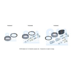 Exhaust Pipe Fitting Kit BM CATALYSTS FK50364 BM CATALYSTS