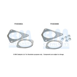 Exhaust Pipe Fitting Kit BM CATALYSTS FK50380