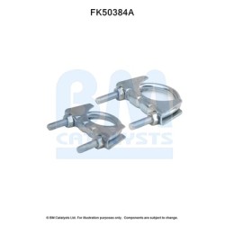 Exhaust Pipe Fitting Kit BM CATALYSTS FK50384