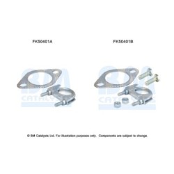 Exhaust Pipe Fitting Kit BM CATALYSTS FK50401