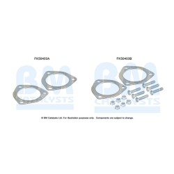 Exhaust Pipe Fitting Kit BM CATALYSTS FK50403