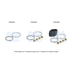 Exhaust Pipe Fitting Kit BM CATALYSTS FK50405 BM CATALYSTS