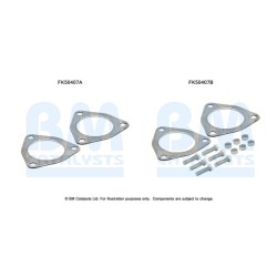 Exhaust Pipe Fitting Kit BM CATALYSTS FK50407