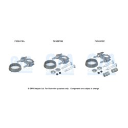 Exhaust Pipe Fitting Kit BM CATALYSTS FK50415 BM CATALYSTS