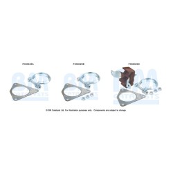 Exhaust Pipe Fitting Kit BM CATALYSTS FK50423 BM CATALYSTS