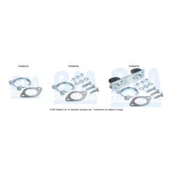 Exhaust Pipe Fitting Kit BM CATALYSTS FK50427 BM CATALYSTS