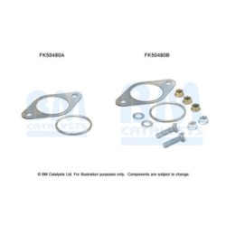 Exhaust Pipe Fitting Kit BM CATALYSTS FK50480