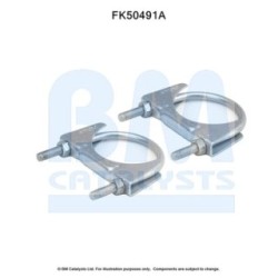 Exhaust Pipe Fitting Kit BM CATALYSTS FK50491