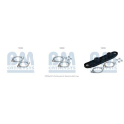 Exhaust Pipe Fitting Kit BM CATALYSTS FK50492 BM CATALYSTS