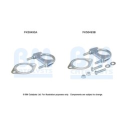 Exhaust Pipe Fitting Kit BM CATALYSTS FK50493