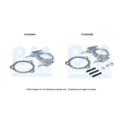 Exhaust Pipe Fitting Kit BM CATALYSTS FK50496