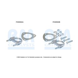Exhaust Pipe Fitting Kit BM CATALYSTS FK50502