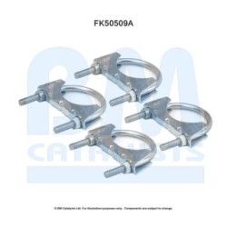 Exhaust Pipe Fitting Kit BM CATALYSTS FK50509