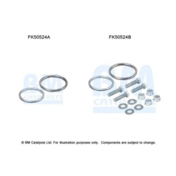 Exhaust Pipe Fitting Kit BM CATALYSTS FK50524