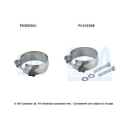 Exhaust Pipe Fitting Kit BM CATALYSTS FK50530