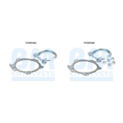 Exhaust Pipe Fitting Kit BM CATALYSTS FK50536