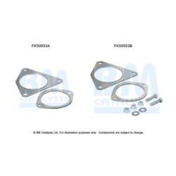 Exhaust Pipe Fitting Kit BM CATALYSTS FK50553