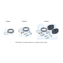 Exhaust Pipe Fitting Kit BM CATALYSTS FK50580 BM CATALYSTS