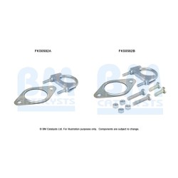 Exhaust Pipe Fitting Kit BM CATALYSTS FK50582