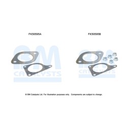 Exhaust Pipe Fitting Kit BM CATALYSTS FK50595